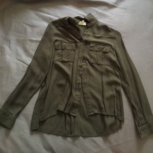 Women's Long Sleeve Button Up Shirt
