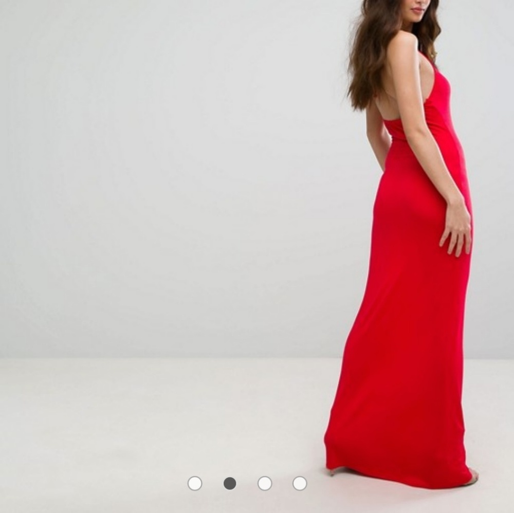 Halter Maxi Dress - Picture 2 of 3