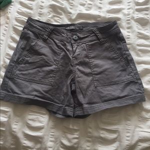 PrAna Gray cargo shorts