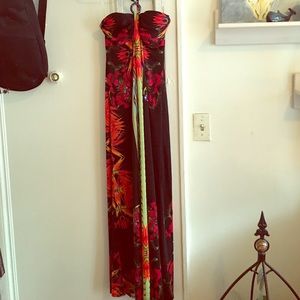 Beaded BOHO Halter Maxi NWOT