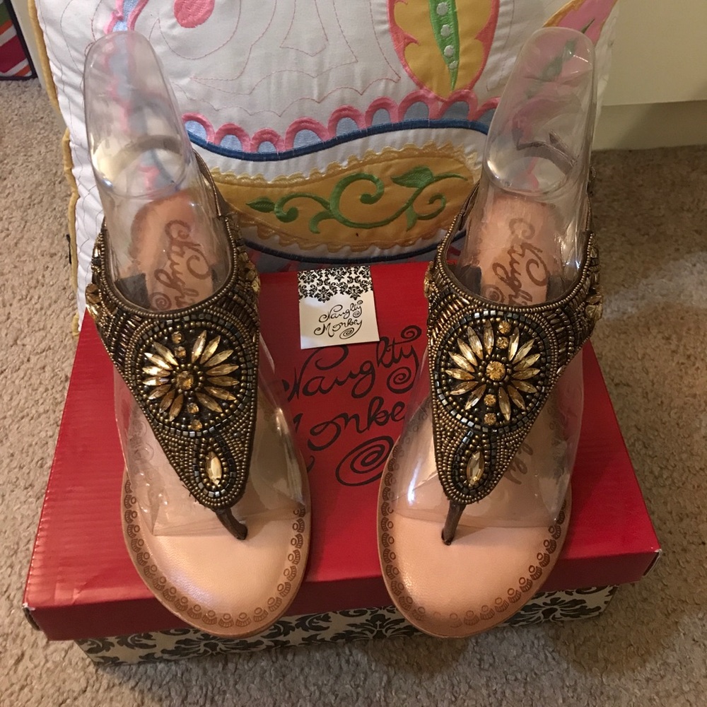 Naughty Monkey spring budz sandal brnoze