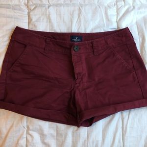 American Eagle Twill Midi shorts