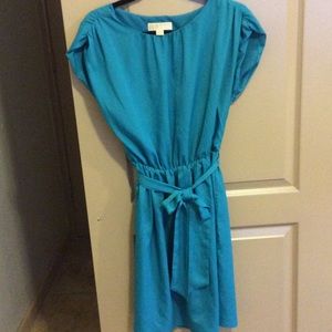 Michael Kors blue-green dress