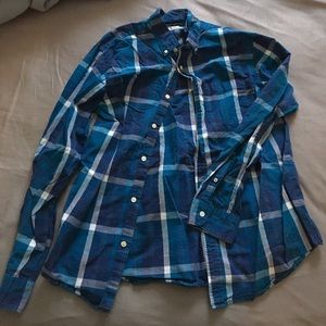 Men's Long Sleeve Button Up