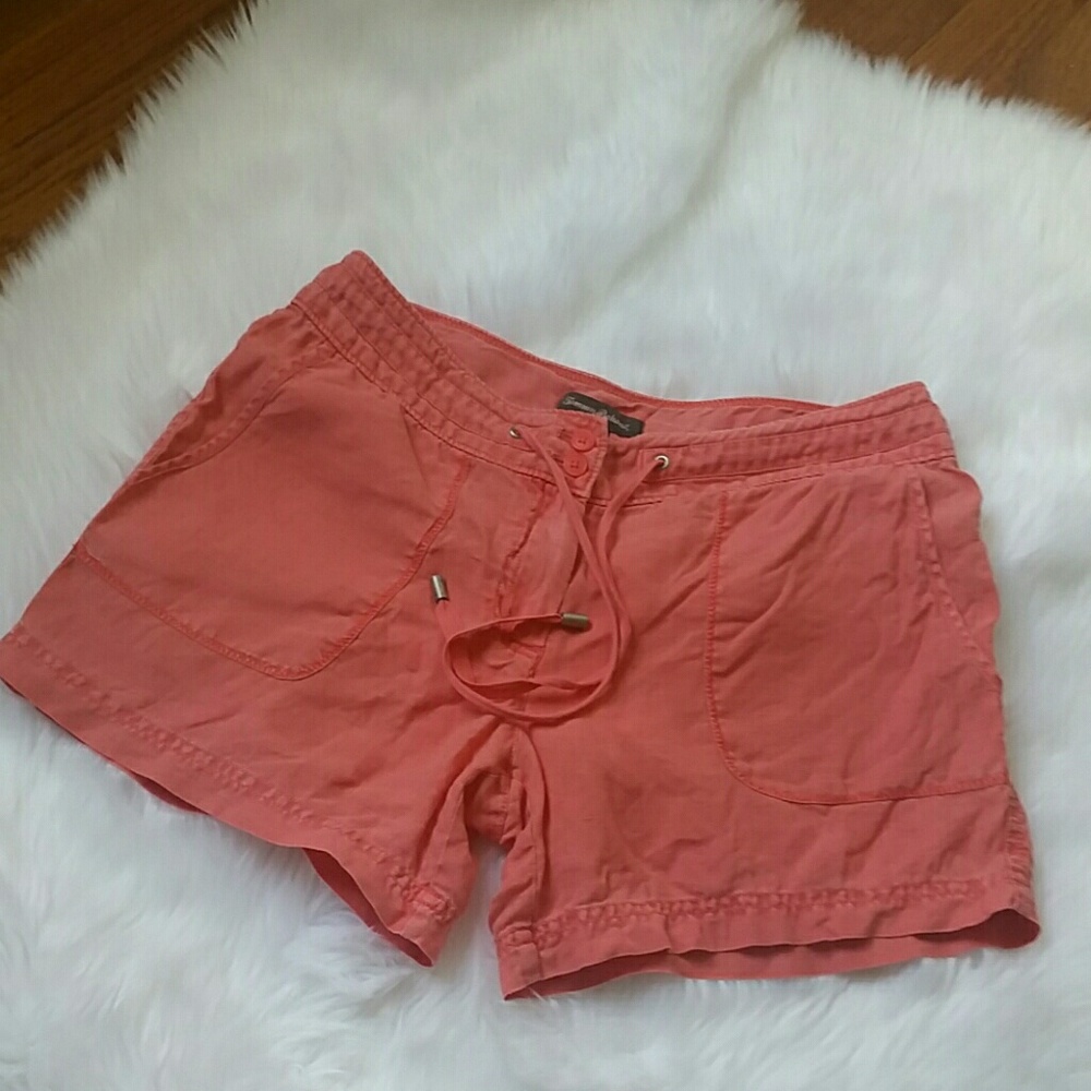 Tommy Bahamas coral shorts