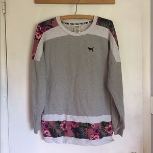 Pink Pullover Sweatshirt