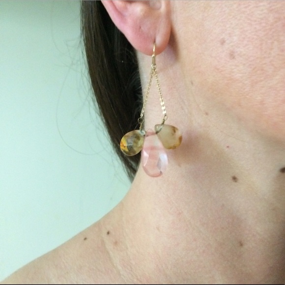 Anthropologie drop earrings - Picture 3 of 5