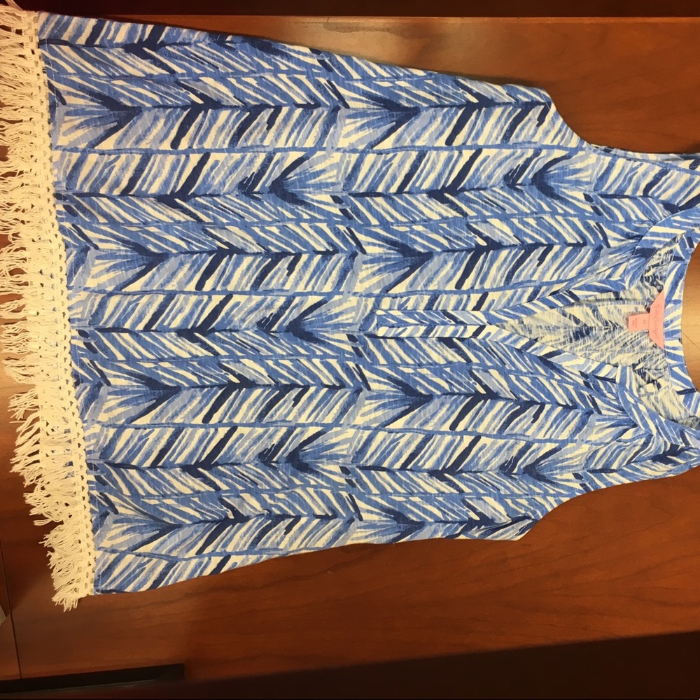 Lilly Pulitzer Fringe Sleeveless Top