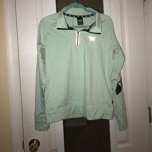 VS/Pink work out quarter zip