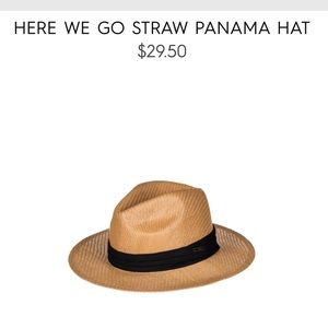 Straw Panama Hat