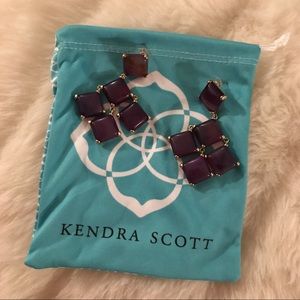 Kendra Scott 'Tatum' Cushion Chandelier Earrings