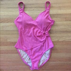 Pink swimsuit