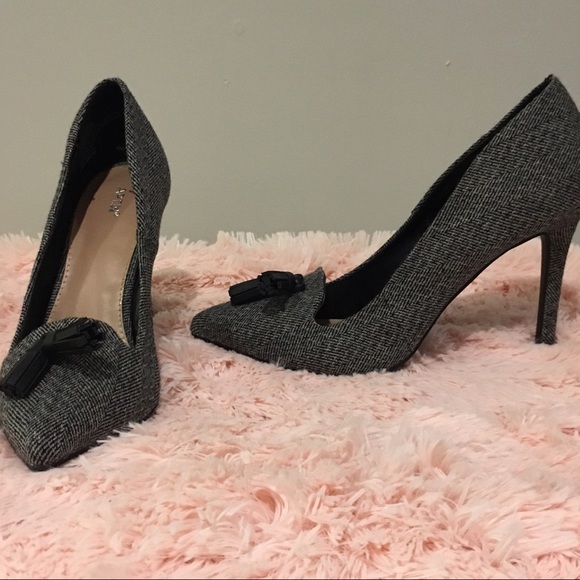 Apt. 9 Shoes - Houndstooth print heels