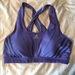 Adidas sports bra Large