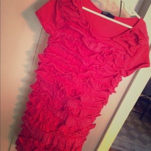Girls ruffled dress