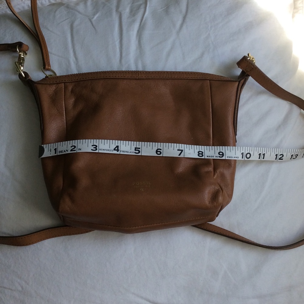 Fossil cross body bag, caramel