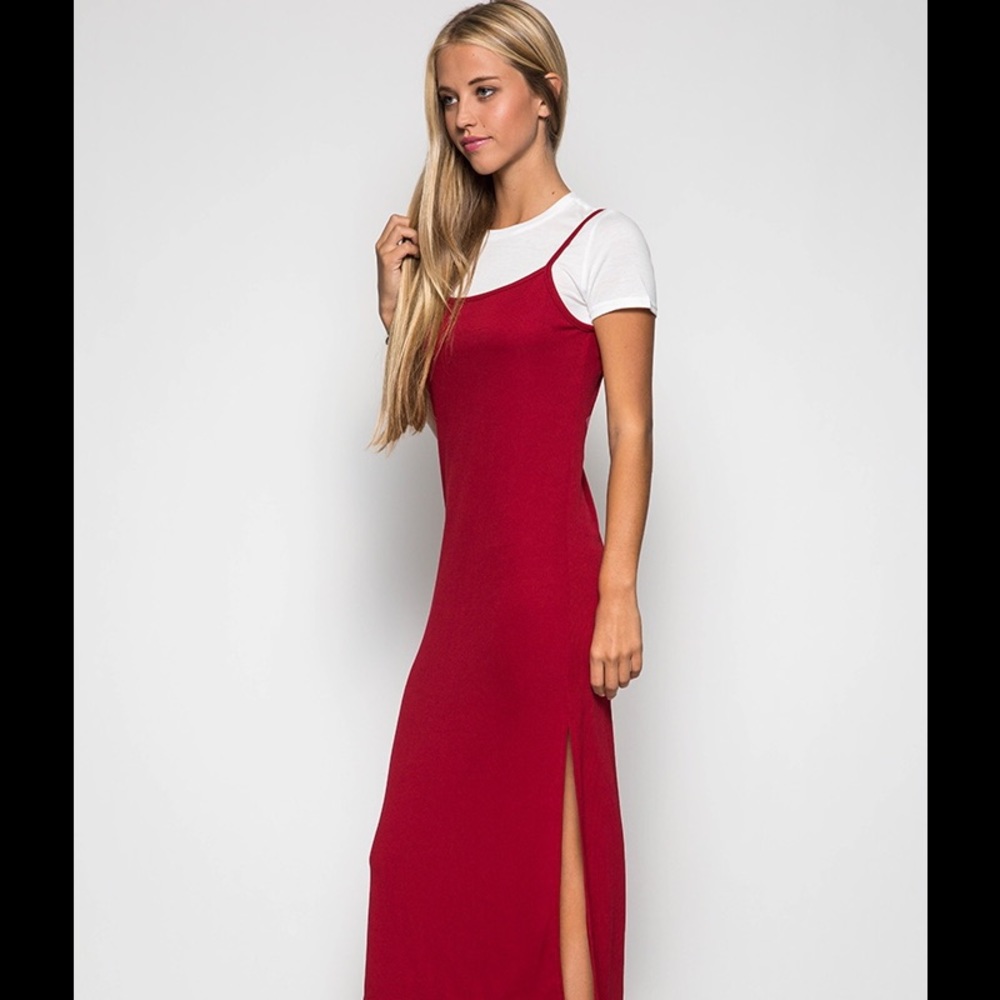 MIDI dress & short sleeve top - Picture 4 of 5