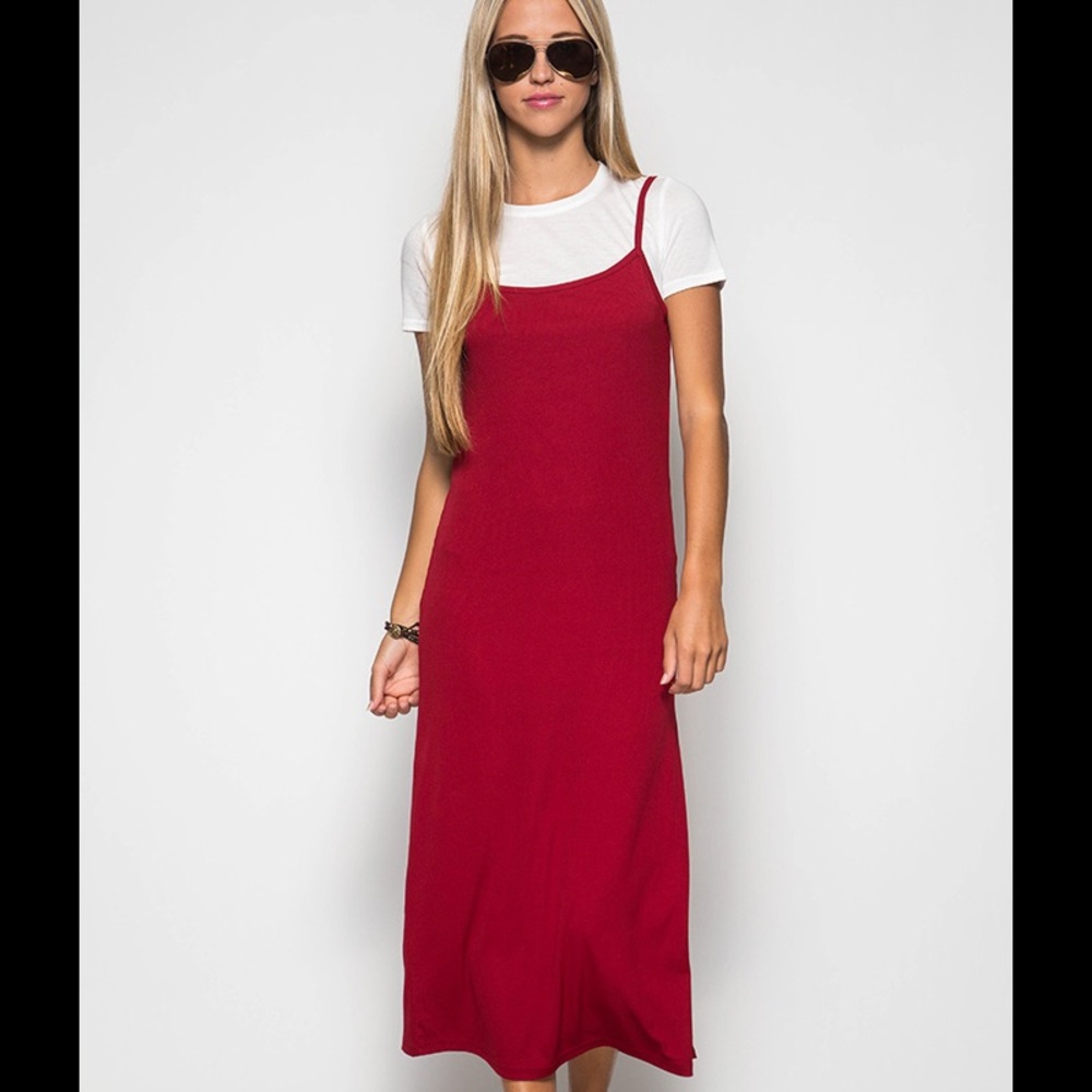 MIDI dress & short sleeve top - Picture 3 of 5