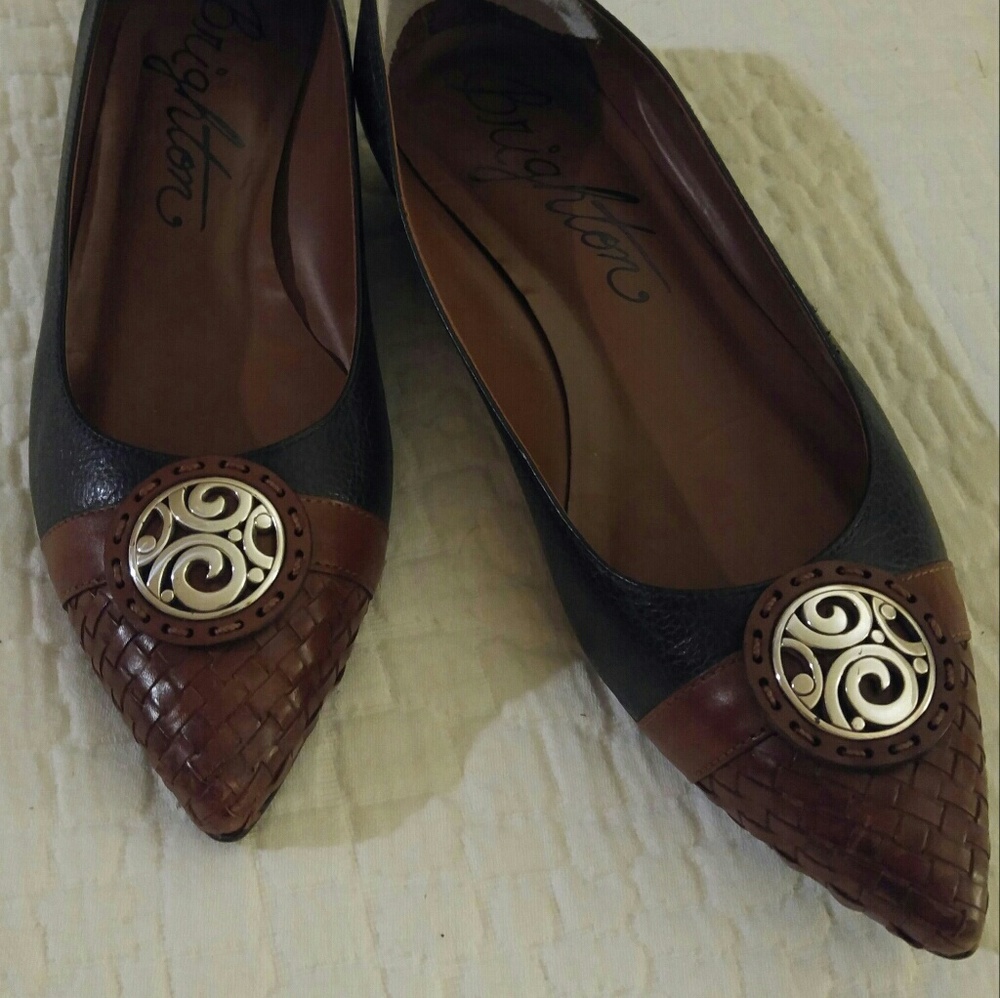 Brighton Ebony Ballerina Flat