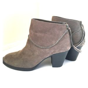 Candie's Heeled Suede Booties