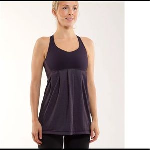 Lululemon Power Technique Tank Black Swan size 8