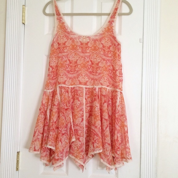 Free People Swing Slip Trapeze Dress Voile & Lace - Picture 2 of 5