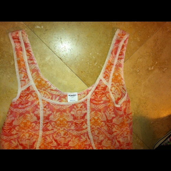 Free People Swing Slip Trapeze Dress Voile & Lace - Picture 4 of 5