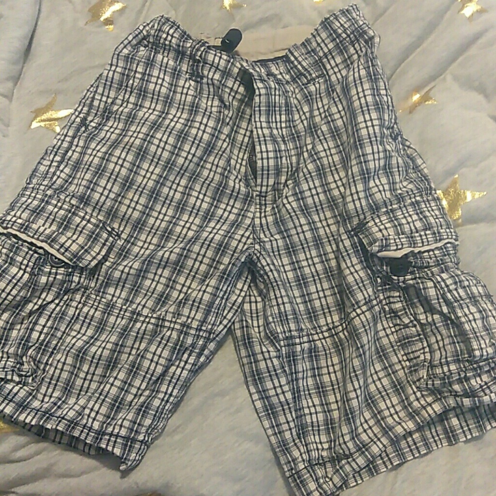 Plaid Gap boys shorts
