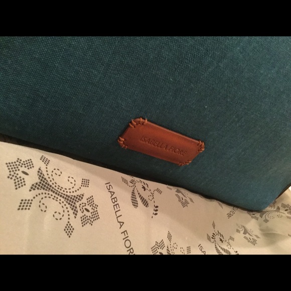 HP🍾🎉Boho Linen Floral Embroidered Isabella Fiore - Picture 3 of 8