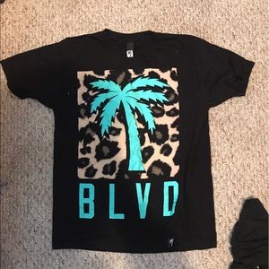 I'm selling a BLVD shirt to small for me