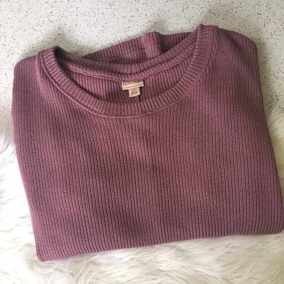 Charlotte Russe Sweaters - Blush Scoop Neck Sweater