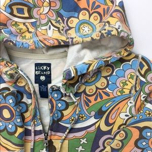 EUC Vintage Lucky Brand Hoodie XL. Gorgeous!
