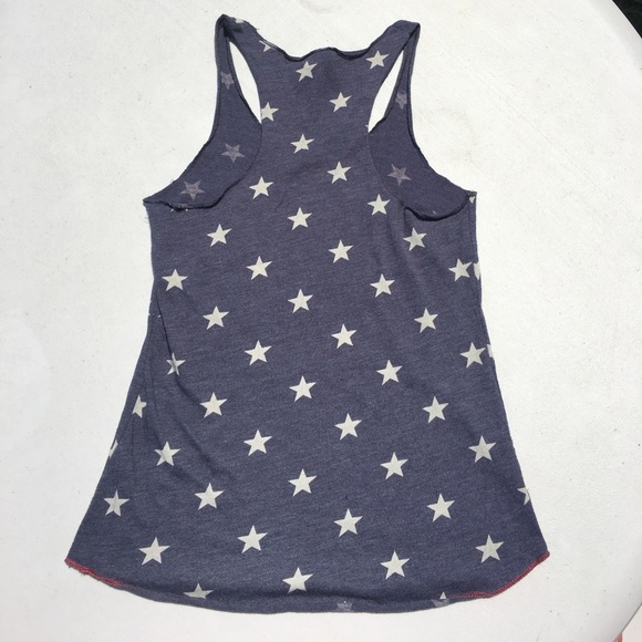 Red White & Blue work out tank top - Picture 2 of 2