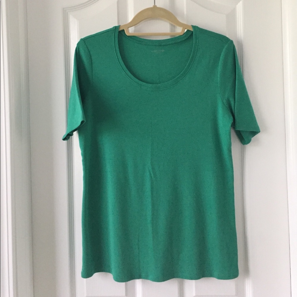 Eileen Fisher scoop neck tee