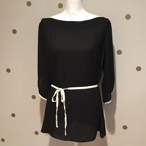 Black lightweight blouse