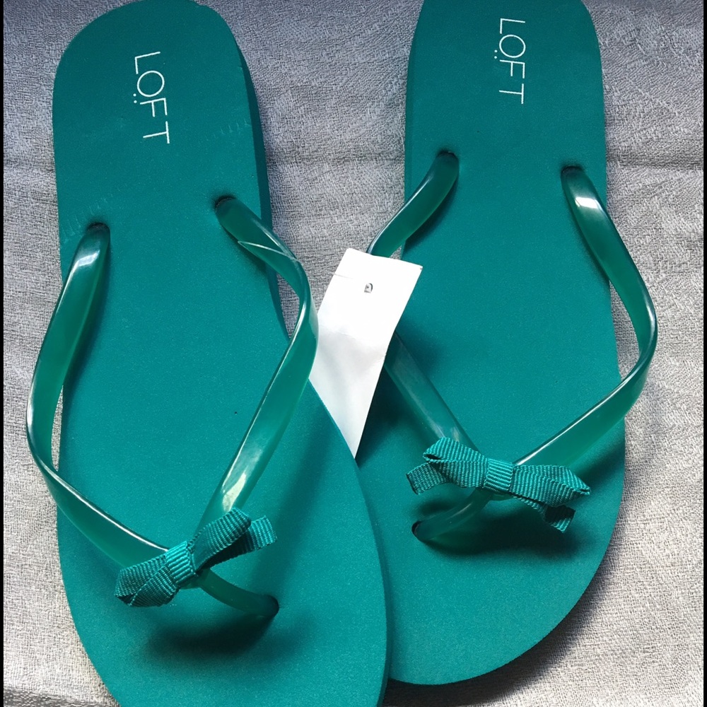 Aqua LOFT flip flops
