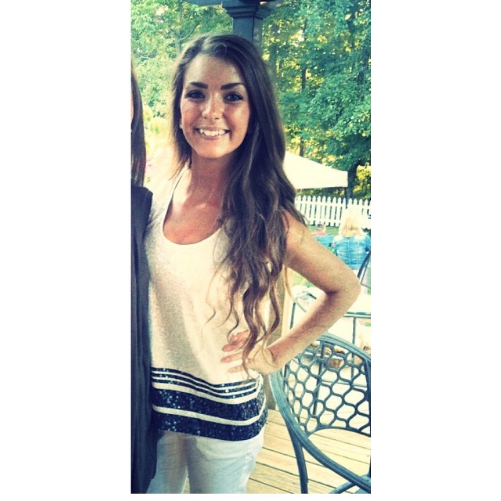 J.Crew sequined tank