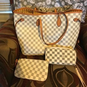 Louis Vuitton bag and accessories