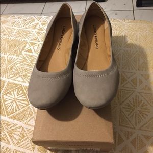Lucky size 6 1/2  ballet flats