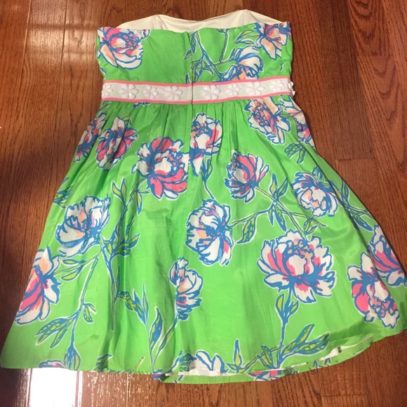 Lilly Pulitzer Langley Dress in New Green - Picture 2 of 4