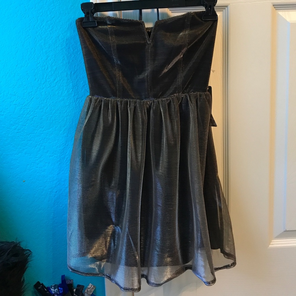 Luca Couture strapless dress size XS