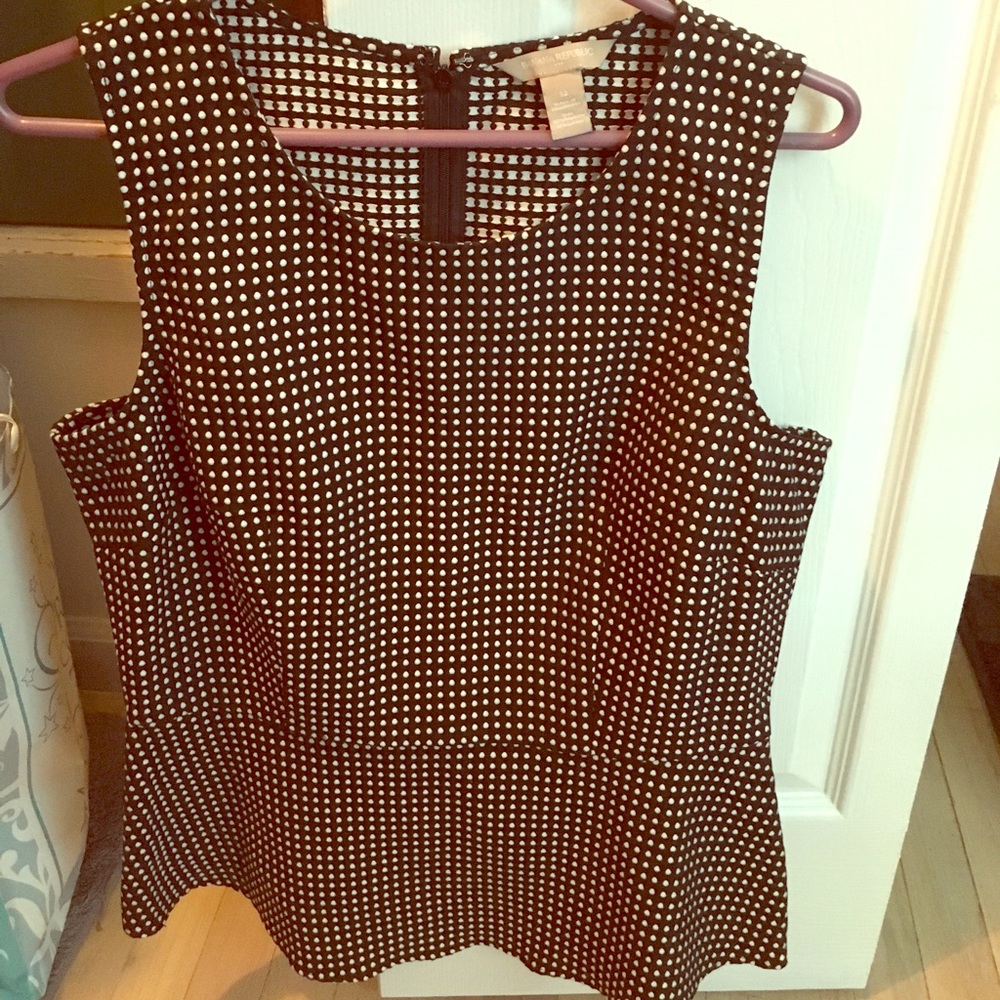 Peplum top by Banana Republic!