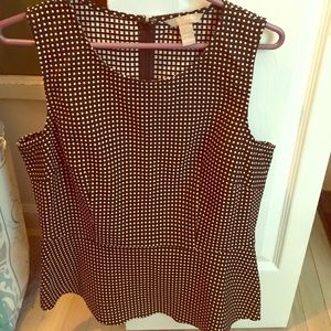 Peplum top by Banana Republic!