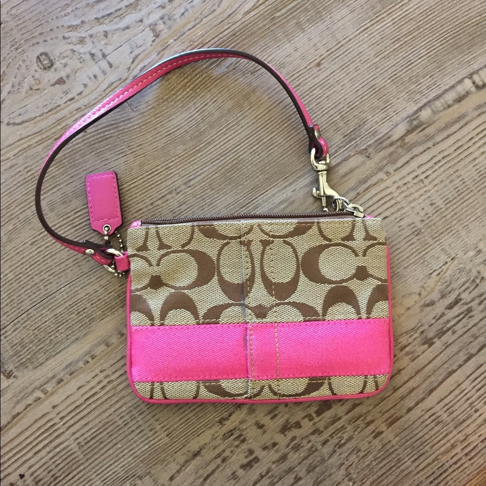 Coach Small Wristlet