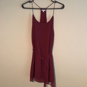 Wine Colored Dress