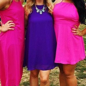 Lulus Purple Shift Dress