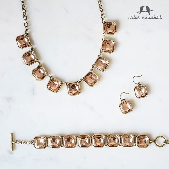 Chloe + Isabel Retro Glam Crystal Necklace by Chloe
