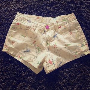 Light yellow shorts