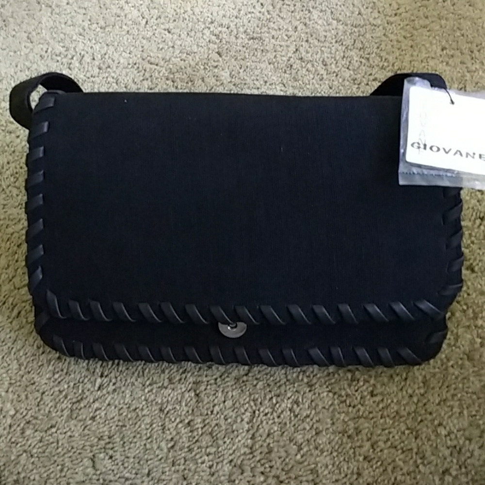 "Giovane" black ladies pocketbook. Brand new