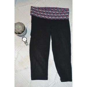 VSPINK - orange, pink, purple & blue capri legging